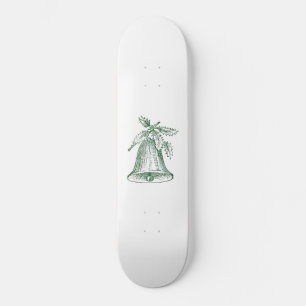 Weihnachtsglocke mit Holly Skateboard