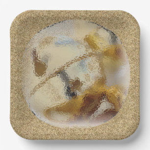 Weihnachtsglocke Pappteller