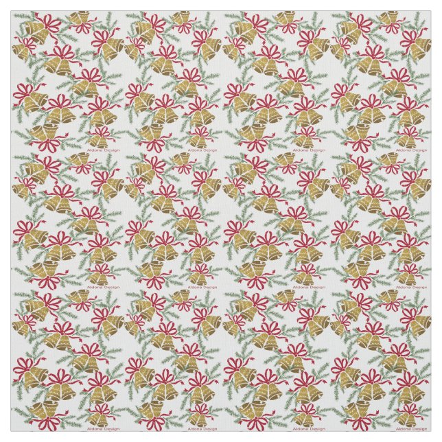 Weihnachtsglocke Stoff (Muster)