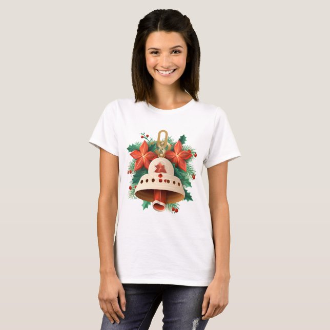 Weihnachtsglocke T-Shirt (Vorne ganz)