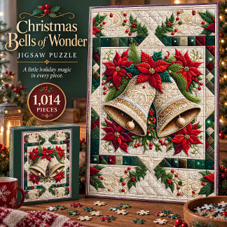 Weihnachtsglocken des Staunens 1.014-Teile-Puzzle Puzzle