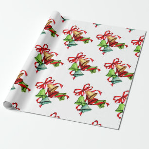 Weihnachtsglocken Geschenkpapier