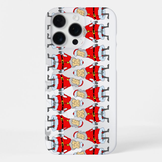 Weihnachtsglocken iPhone Hülle (Rückseite)