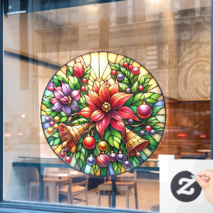 Weihnachtsglocken klammern fensteraufkleber