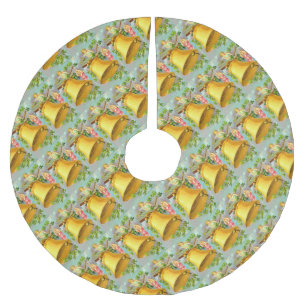 Weihnachtsglocken Polyester Weihnachtsbaumdecke