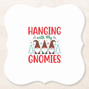 Weihnachtsgnom mit meinen Gnomies Untersetzer