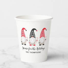Weihnachtsgnome Pappbecher