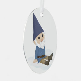 Weihnachtsgnome Plushie Ornament Aus Metall