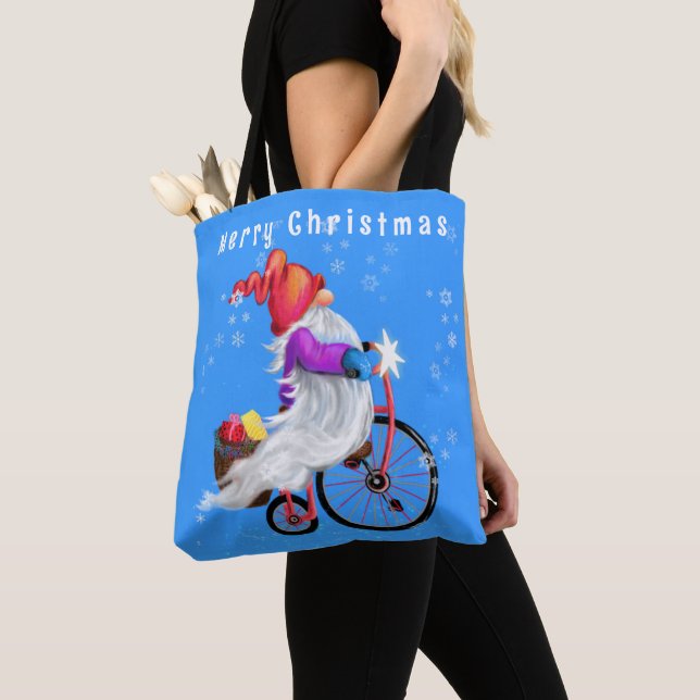 Weihnachtsgnome-Tote-Tasche (Von Nahem)
