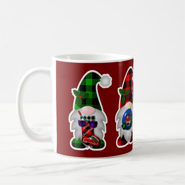 Weihnachtsgnomes Kaffeetasse (Links)