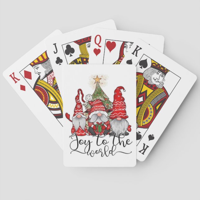 Weihnachtsgnomes Spielkarten (Rückseite)
