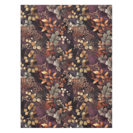 Weihnachtsgold und rote Aquarelltücher Tischdecke