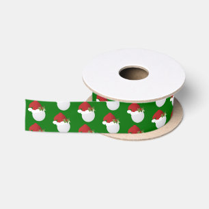 WeihnachtsGolfball-Entwurf Satinband