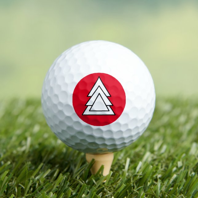 Weihnachtsgolfbälle von dalDesignNZ Golfball (Insitu T-Shirt)