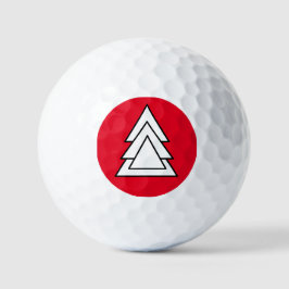 Weihnachtsgolfbälle von dalDesignNZ Golfball