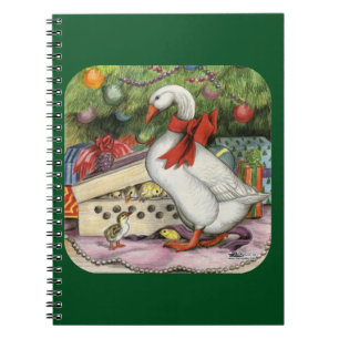 Weihnachtsgoose Notizblock