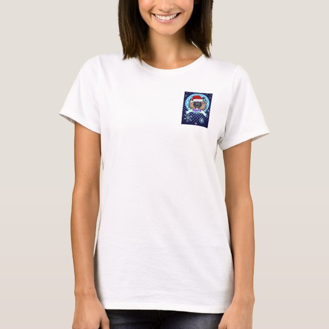 Weihnachtsgorilla T-Shirt (Vorderseite)