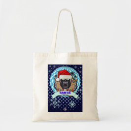 Weihnachtsgorilla Tragetasche