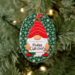 Weihnachtsgottesdienst personalisierte Keramik Orn Ornament