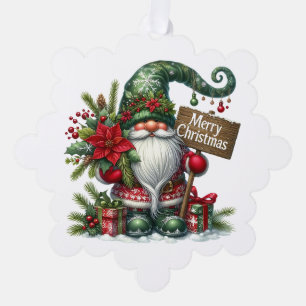 Weihnachtsgotteskarte Ornament Karte