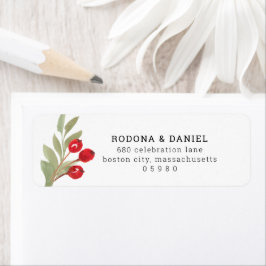 Weihnachtsgrün-Adresse
