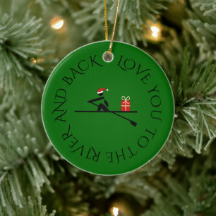 Weihnachtsgrün für Foto Keramikornament
