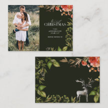 Weihnachtsgrün und Rot Foto