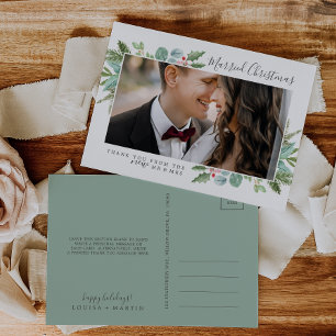 Weihnachtsgrün Verheiratet Weihnachten Vielen Dank