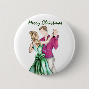 Weihnachtsgruß Button