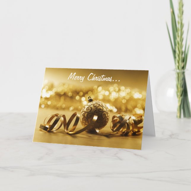 Weihnachtsgruß-Karte Feiertagskarte (Vorderseite)