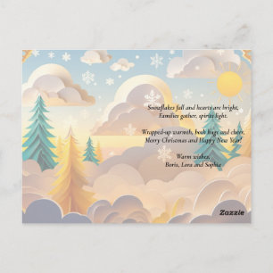 Weihnachtsgruß Postkarte