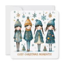 Weihnachtsgruß-Postkarte
