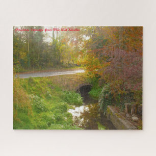 Weihnachtsgruß von Mile Mill Kilcullen Puzzle
