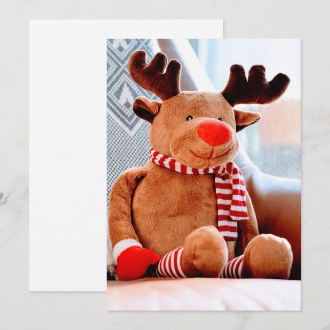 Weihnachtsgruß/Weihnachtskarten Feiertagskarte (Vorne/Hinten)