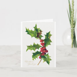 Weihnachtsgrüße (1906) Karte