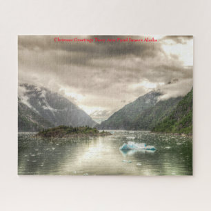 Weihnachtsgrüße Alaska Tracy Arm Fjord Juneau Puzzle