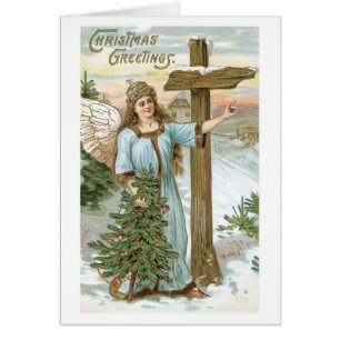 Weihnachtsgrüße Angel