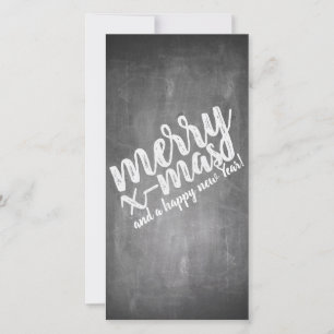 Weihnachtsgrüße auf dem Chalk Board