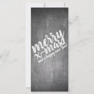 Weihnachtsgrüße auf dem Chalk Board