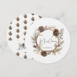 Weihnachtsgrüße Einladung