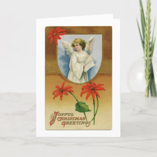 Weihnachtsgrüße Engel Feiertagskarte