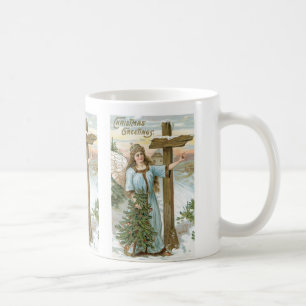 Weihnachtsgrüße Engel Tasse