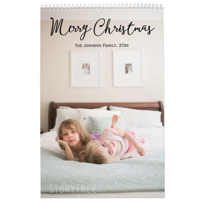 Weihnachtsgrüße Familienkalender Kalender (Titelbild)