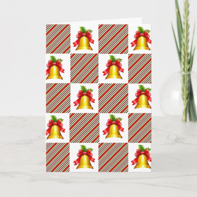 Weihnachtsgrüße Feiertagskarte (Vorderseite)