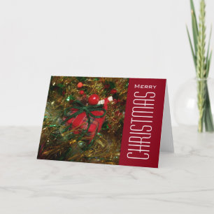 Weihnachtsgrüße Feiertagskarte
