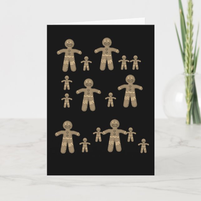 Weihnachtsgrüße Feiertagskarte (Vorderseite)