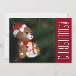 Weihnachtsgrüße Feiertagskarte