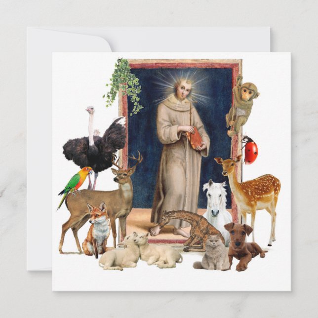 Weihnachtsgrüße Flat Card (Vorderseite)