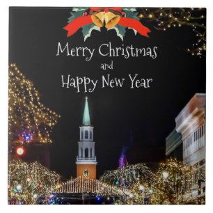 Weihnachtsgrüße Fliese