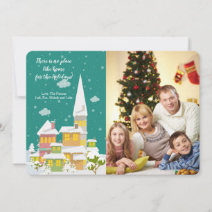 Weihnachtsgrüße Fotokarte Feiertagskarte